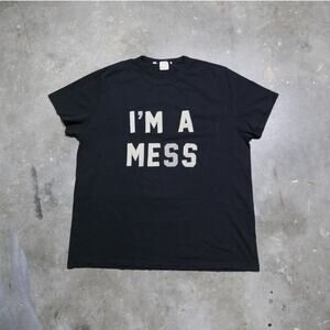 Vintage 60s Levis LVC "I'm A Mess" Signle Stitch Tee